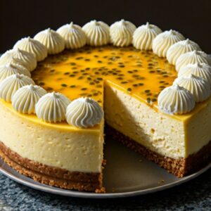 Cheesecake de Maracuya